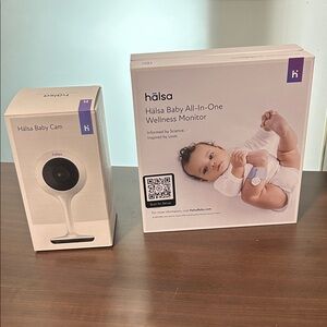 Halsa Baby All-In-One Wellness Monitor & Baby Cam